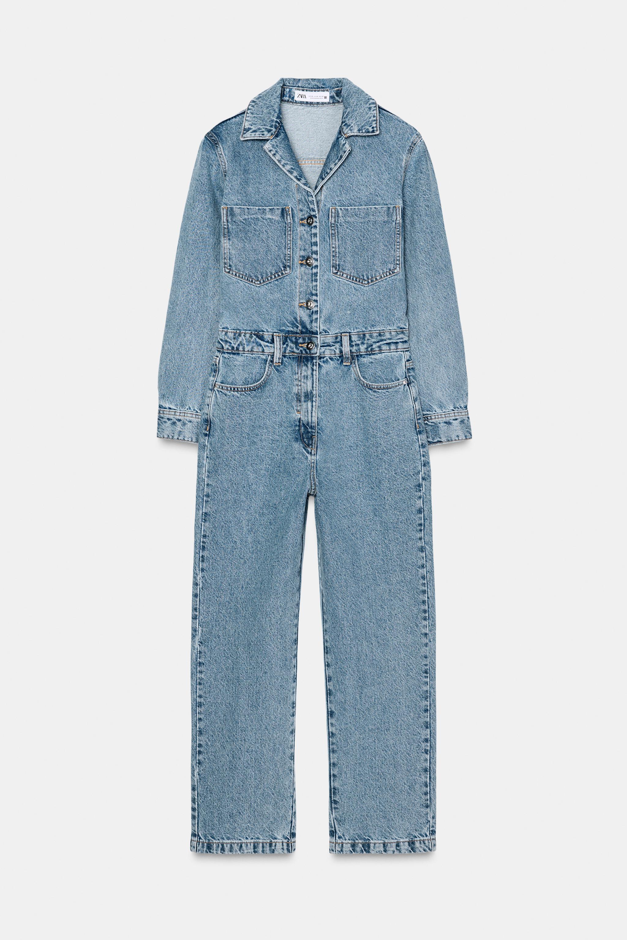 Z1975 LONG DENIM JUMPSUIT